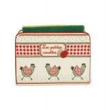 Porte éponge les petits poulettes - support éponge poules