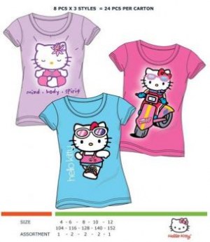 Tee shirt HELLO KITTY