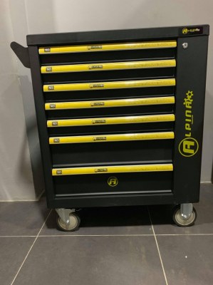 SERVANTE D'ATELIER ALPINA 7 Tiroirs 7 Remplis PROFESSIONNEL NEW MODEL PRO