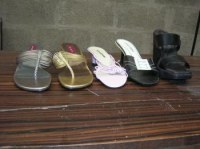 Lot chaussures été femme