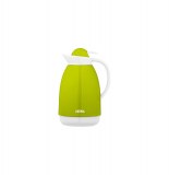 Carafe isotherme 1l - thermos patio - vert et blanc