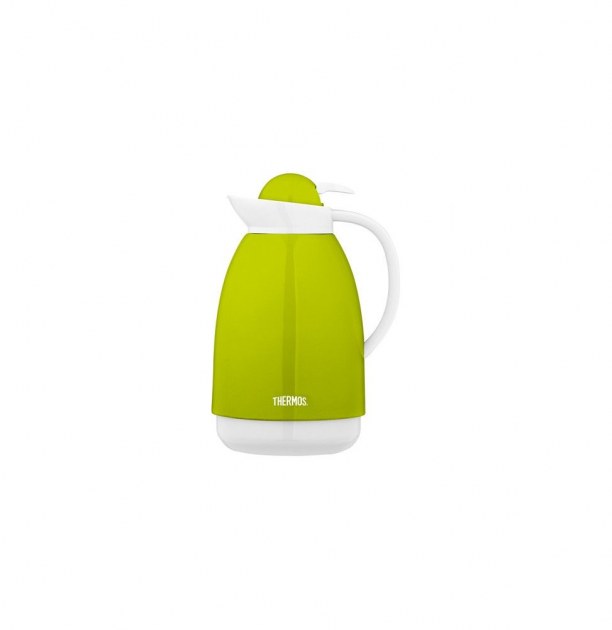 Carafe isotherme 1l thermos patio vert et blanc Destockage Grossiste