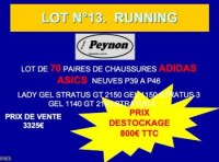 MEGA DESTOCKAGE RUNNING