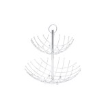 Corbeille à fruit 2 niveaux - double panière à fruits