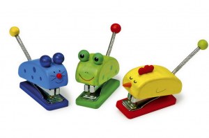 Lot de 3 Agrafeuses "Animaux"