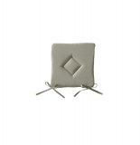 Galette de chaise 40 x 40 cm - beige mastic