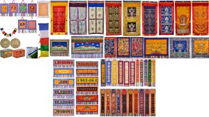 Lot 1044 Pièces Décoration Rituel Tibétain Bouddhiste Import Népal Grossiste Revendeur...
