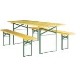 Table et banc pliant Salsa