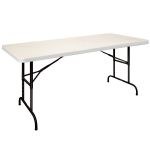 Table pliante polypropylÃ¨ne Ã  hauteur rÃ©glable
