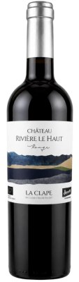 AOC La Clape Château Rivière le Haut rouge 2022 75cl (1 étoile Guide Hachette des Vins...)