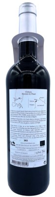 AOC La Clape Château Rivière le Haut rouge 2022 75cl (1 étoile Guide Hachette des Vins...)