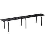 Banc simple tubulaire mÃ©tallique