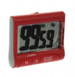 Minuteur électronique de cuisine - rouge - timer digital