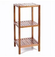Etagère 3 plateaux - bambou - meuble de rangement