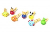 Lot de 7 Flûtes pour Siffler "Animaux"