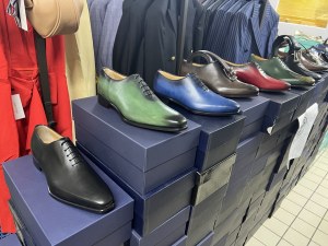 Déstockage Chaussures et accessoires en cuir de luxe pour hommes