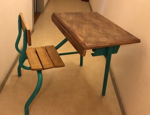 10 bureau écolier vintage