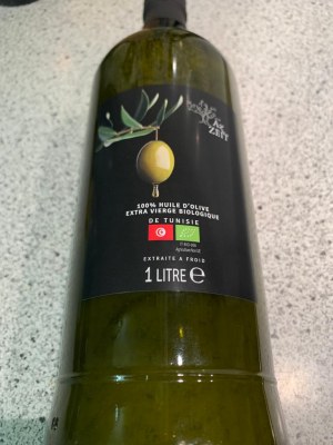D'huile d'olive extra vierge biologique