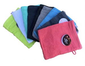 GANTS DE TOILETTE 15 X 21 CM 100% COTON