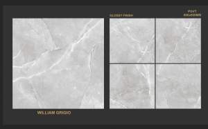 Carrelage 80x80 - Mat et Brillant - William Grigio