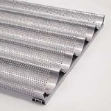 Plateaux alu perforé à baguette