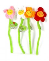 Lot de 4 Fleurs Musicales "Anniversaire"