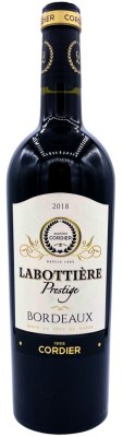 AOC Bordeaux Maison Cordier Labottière Prestige rouge 2018 75cl