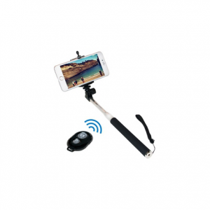 PERCHE A SELFIE / SELFIE STICK + TELECOMMANDE BLUETOOTH