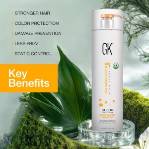 Global Keratin GK Shampooing Hydratant pour Cheveux 1000ml Protection de Couleur