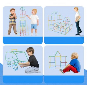 PAILLES DE CONSTRUCTION POUR LES ENFANTS ENSEMBLE SPS-01