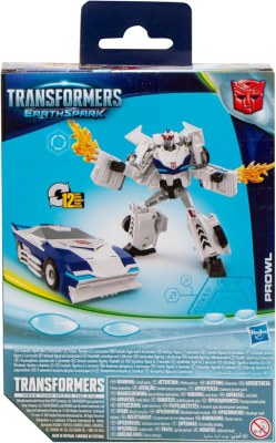 Transformers EarthSpark Deluxe Class Prowl Figurine Robot 12,7 cm, se transforme en 12...