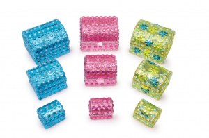 Lot de 9 Coffrets à Bijoux "India"