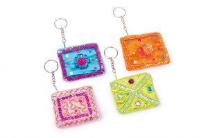 Lot de 4 Porte-Monnaie "India"