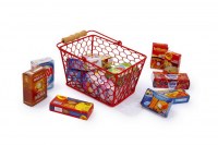 Panier en Métal "Rouge" (Articles inclus)