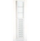 Colonne de salle de bain - blanc - meuble de rangement