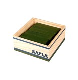 Kapla - carré de 40 planchettes en bois - vert - série 321