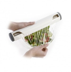 Distributeur de film alimentaire ou aluminium - bord de coupe dentelé