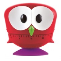 Minuteur mécanique original - emy - timer rouge