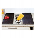 Planche à découper surélevées en verre - couvre plaques - lot de 2