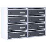 Boite aux lettres horizontale intÃ©rieure LB4