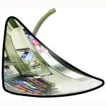 Miroir de surveillance caisse