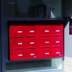 Boite aux lettres Ã  double entrÃ©e