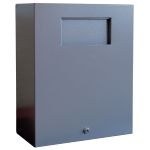 Poubelle murale anti-feu 40L