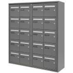 Boite aux lettres collective extÃ©rieure Astro Inox