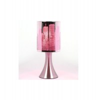 Lampe touch rose - tactile - système d'allumage au toucher