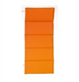 Coussin de fauteuil - orange - l 110 cm