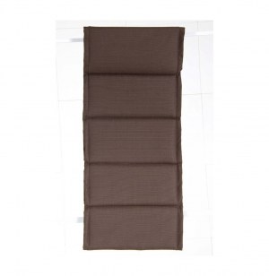 Coussin de fauteuil - chocolat - l 110 cm