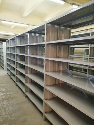 Rayonnage métallique TIXIT 7 niveaux TBEG simple coté ou jumelé