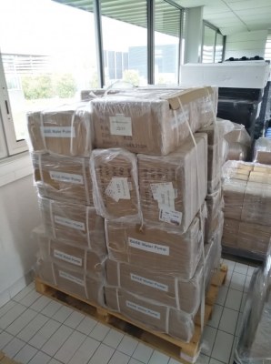 Lot de Pompes d'ornement de bassins avec panneaux solaires