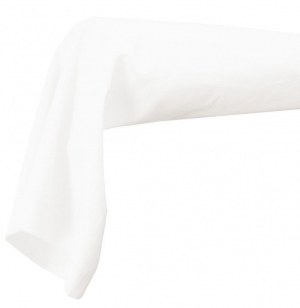 Taie de traversin - blanc - 85 x 185 cm